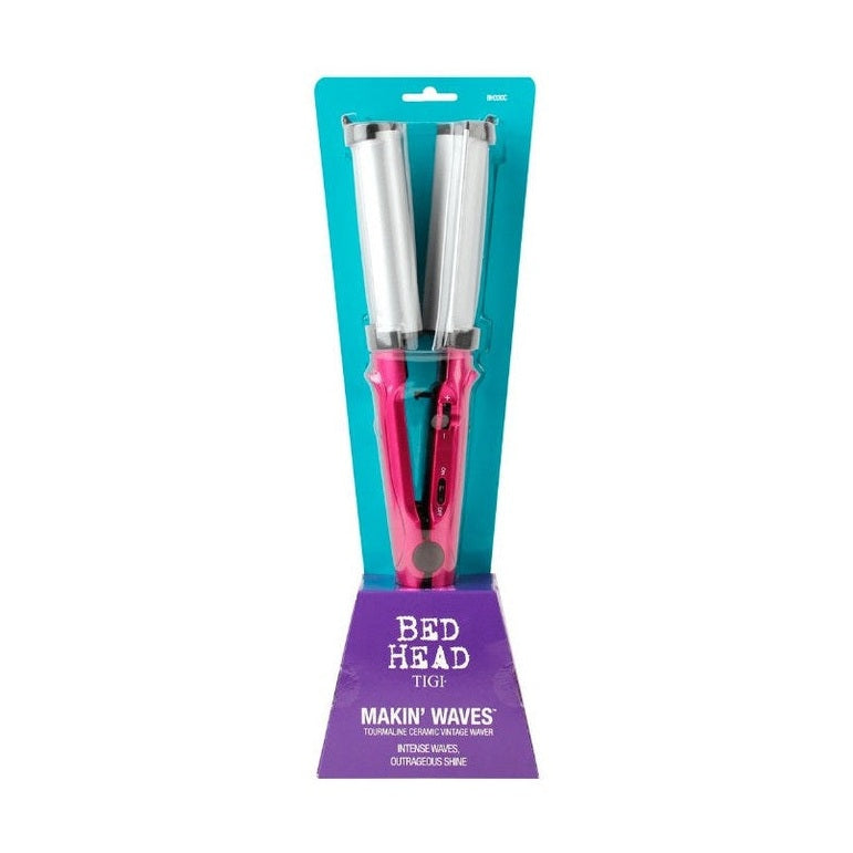 A hair waver in its packaging.